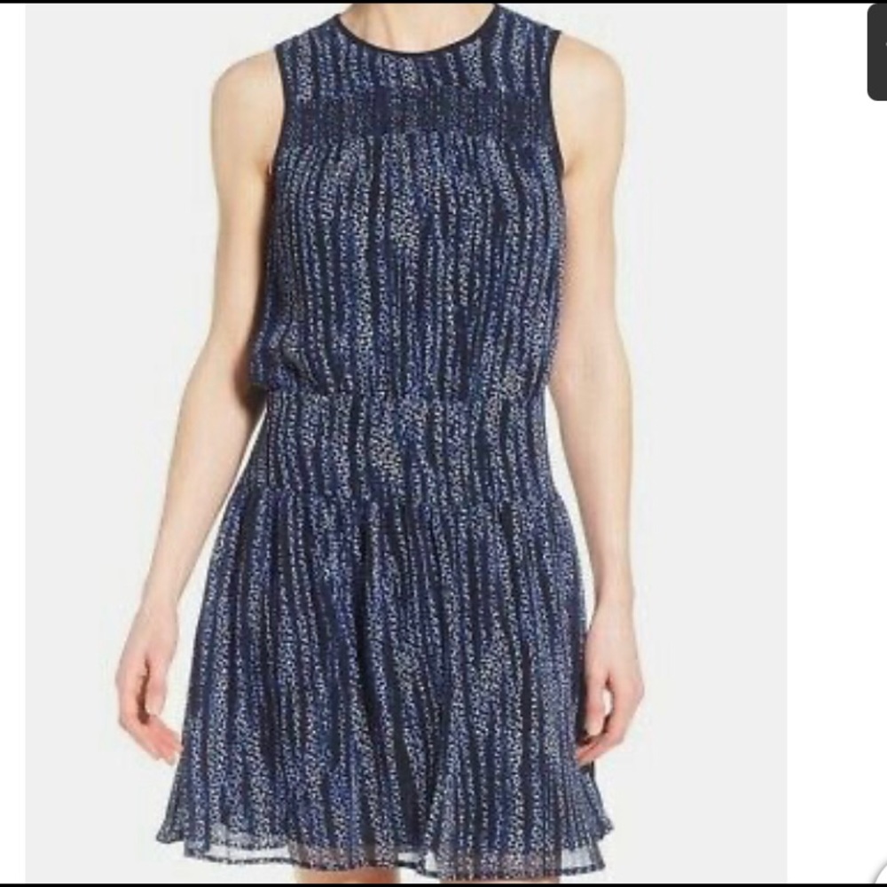 Michael Kors drop waist dress